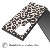 imoshion Design Hülle für das Samsung Galaxy S23 Ultra - Leopard