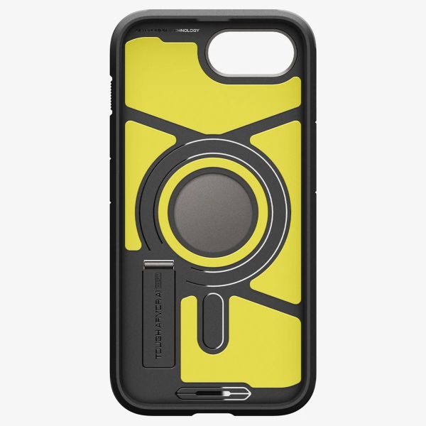 Spigen Tough Armor Backcover MagSafe Apple iPhone 16e - Gunmetal
