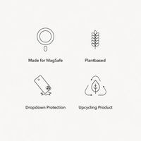 Woodcessories Bio Case MagSafe Apple iPhone 16 Pro Max - Midnight Green