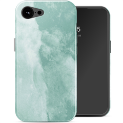 Selencia Vivid Rückabdeckung mit MagSafe Apple iPhone 16e - Marble Grayed Jade