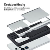 imoshion Backcover mit Kartenfach Samsung Galaxy S25 Ultra - Grau