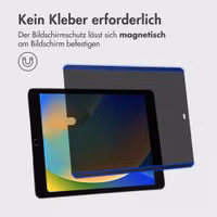 Accezz Magnetischer Sichtschutz-Displayschutz Apple iPad 9 (2021) 10.2 Zoll / iPad 8 (2020) 10.2 Zoll / iPad 7 (2019) 10.2 Zoll / Air 3 (2019) / Pro 10.5 (2017)