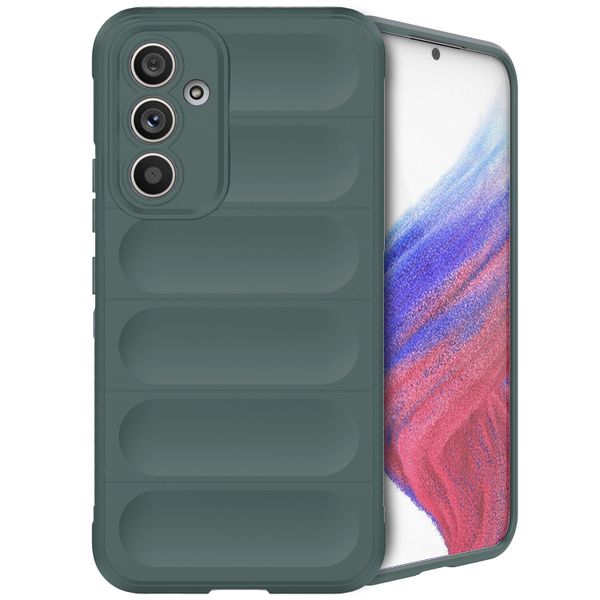 imoshion EasyGrip Back Cover für das Samsung Galaxy A54 (5G) - Dunkelgrün