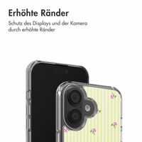 imoshion Design Hülle Apple iPhone 16 - Garden Stripes