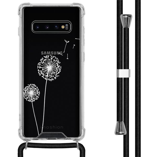 imoshion Design Hülle mit Band für das Samsung Galaxy S10 Plus - Dandelion