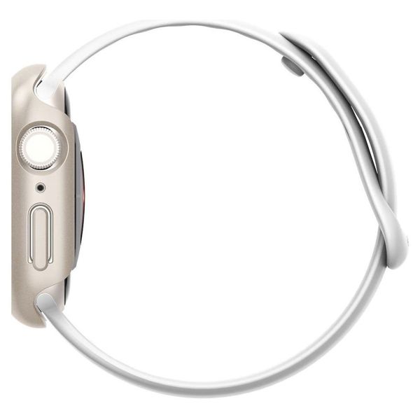 Spigen Thin Fit™ Case für die Apple Watch Series 7 / 8 / 9 - 41 mm - Silber