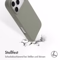 Accezz Liquid Silikoncase mit MagSafe Apple iPhone 17 Pro - Cooper Green