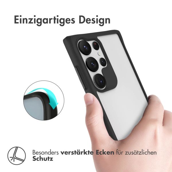 imoshion Rugged Hybrid Case Samsung Galaxy S23 Ultra - Schwarz