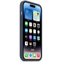 Apple Silikon-Case MagSafe für das Apple iPhone 14 Pro - Storm Blue