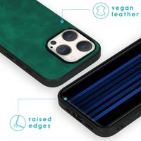 imoshion Entfernbare 2-1 Luxus Klapphülle Apple iPhone 15 Pro - Dunkelgrün