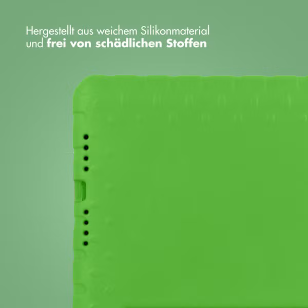 imoshion Schutzhülle mit Handgriff kindersicher Apple iPad 9 (2021) 10.2 Zoll / iPad 8 (2020) 10.2 Zoll / iPad 7 (2019) 10.2 Zoll - Grün