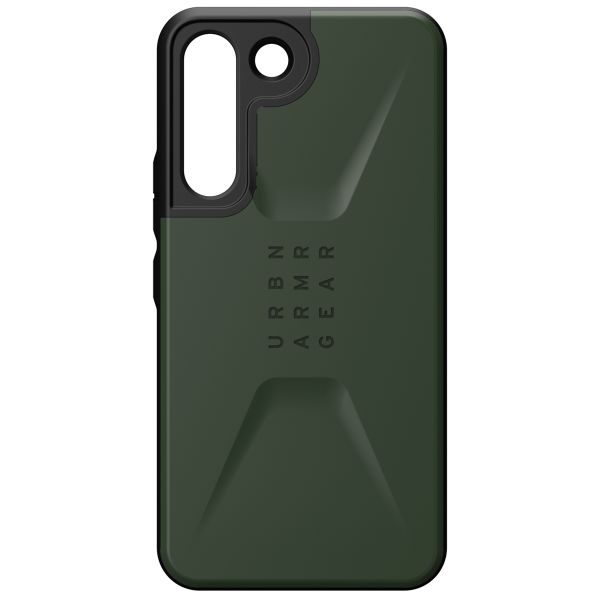 UAG Civilian Backcover für das Samsung Galaxy S22 - Olive