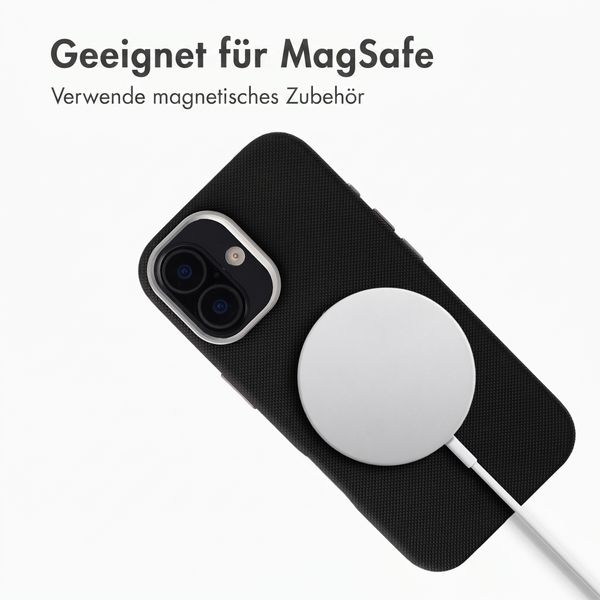 Accezz Mesh Backcover mit MagSafe Apple iPhone 17 - Schwarz