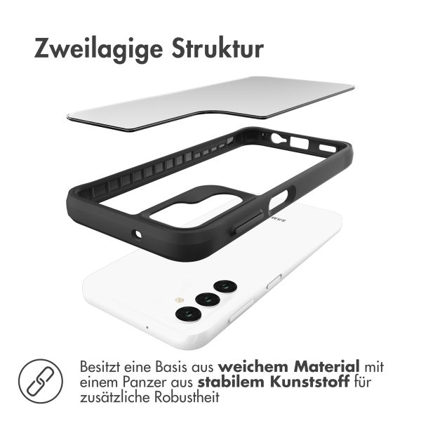 imoshion Rugged Hybrid Case Samsung Galaxy A14 (5G/4G) - Schwarz