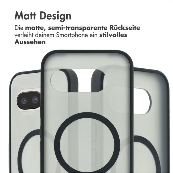 imoshion Color Guard Back Cover mit MagSafe Google Pixel 9A - Schwarz