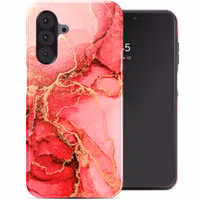 Selencia Vivid Back Cover Samsung Galaxy A26 - Rosy Marble