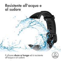 imoshion Silikonband für das  Huawei Band 6 / Honor Band 6 - Schwarz