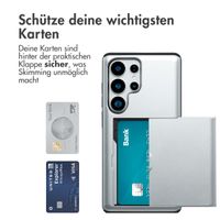 imoshion Backcover mit Kartenfach Samsung Galaxy S25 Ultra - Grau
