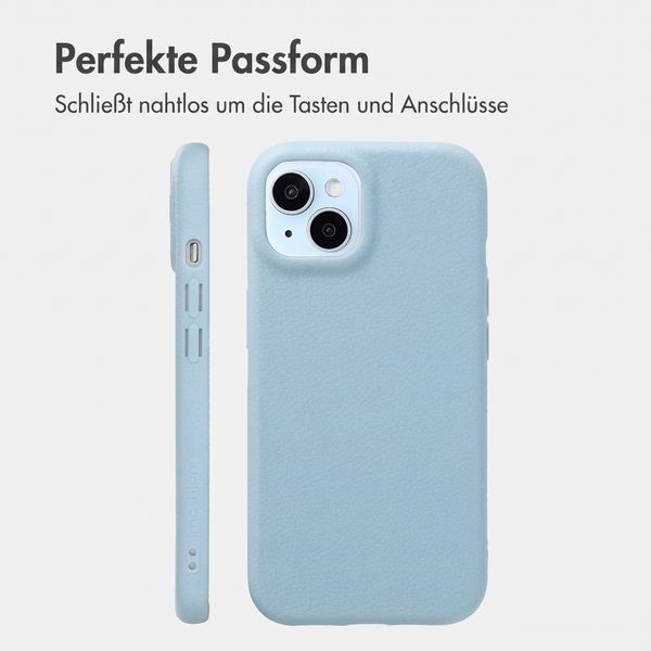 imoshion Texture Backcover Apple iPhone 15 - Hellblau