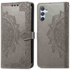 imoshion Mandala Klapphülle Samsung Galaxy A34 (5G) - Grau