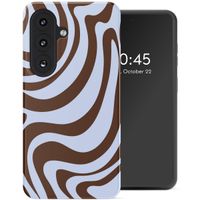 Selencia Vivid Rückabdeckung mit MagSafe Samsung Galaxy S26 FE - Dream Swirl Chocolate