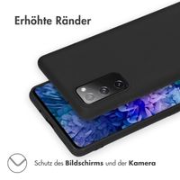 imoshion Color TPU Hülle für das Samsung Galaxy S20 FE - Schwarz