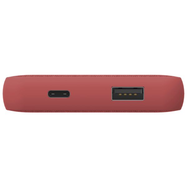 Hama ﻿Power Pack Fabric 10 – Powerbank – 10.000 mAh – Rot