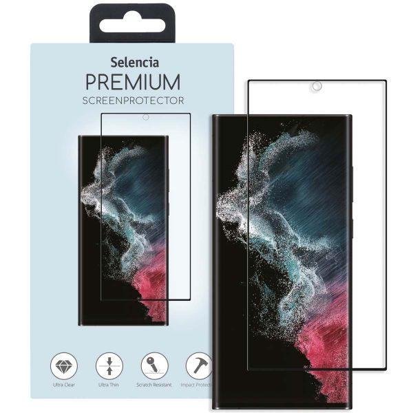 Selencia Ultrasonic sensor premium screenprotector für das Samsung Galaxy S23 Ultra