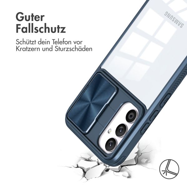 imoshion Back Cover mit Kameraschieber Samsung Galaxy A34 (5G) - Dunkelblau