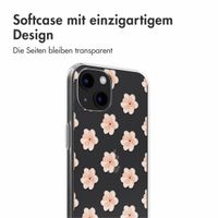 imoshion Design Hülle iPhone 13 - Floral Peach