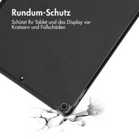 imoshion Trifold Klapphülle Apple iPad 9 (2021) 10.2 Zoll / iPad 8 (2020) 10.2 Zoll / iPad 7 (2019) 10.2 Zoll - Schwarz