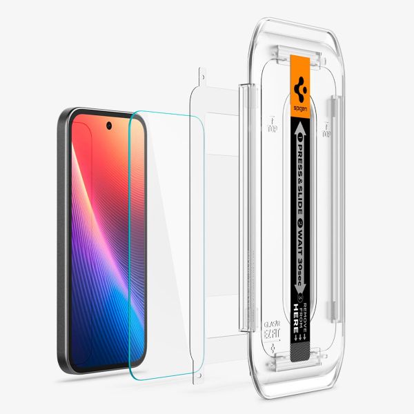 Spigen GLAStR Fit Displayschutzfolie 2er-Pack + Applicator Google Pixel 9a