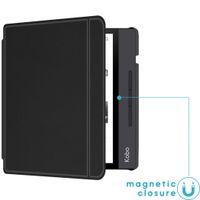 imoshion Slim Hard Case Sleepcover mit Stand für das Kobo Libra H2O - Schwarz