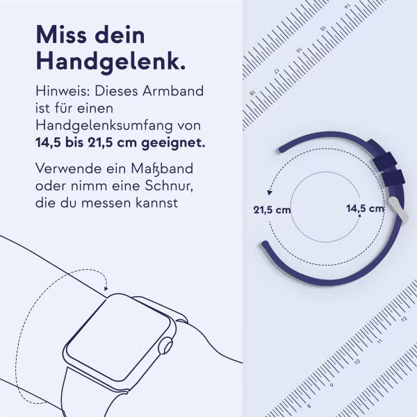 imoshion Ocean Silikonarmband für das  Samsung Galaxy Watch 8 (40/44mm) / Classic (46mm) - Dunkelgrün