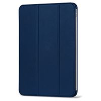 Decoded Textured Sillicon Slim Cover Apple iPad Pro 11 (2024) M4 - Navy Peony
