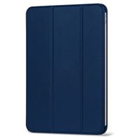 Decoded Textured Sillicon Slim Cover für das iPad Pro 11 (2024) M4 - Navy Peony