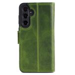 Wachikopa Multi Wallet Bookcase für das Samsung Galaxy A55 - Forest Green