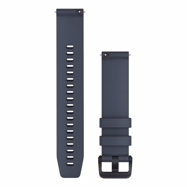 Garmin Silikonarmband -   Garmin 20 mm Anschluss - Granite Blue