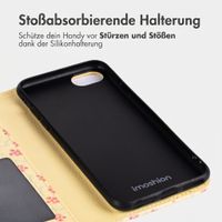 imoshion Design Klapphülle Apple iPhone SE (2022 / 2020) / 8 / 7 / 6(s) - Sunny Yellow Petite Flowers