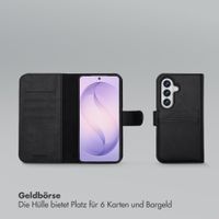 Selencia Olyn Abnehmbare Bookcase mit MagSafe Samsung Galaxy S26 - Schwarz