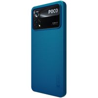 Nillkin Super Frosted Shield Case für das Xiaomi Poco X4 Pro 5G - Blau