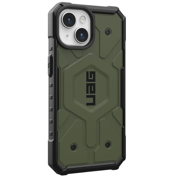 UAG Pathfinder Case MagSafe für das iPhone 15 - Olive Drab