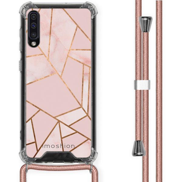 imoshion Design Hülle mit Band für das Samsung Galaxy A50 - Pink Graphic