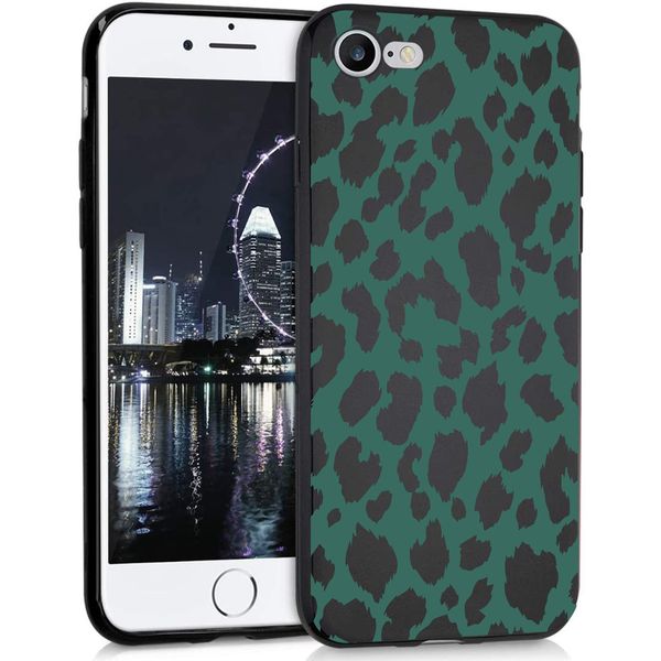 imoshion Design Hülle iPhone SE (2022 / 2020) / 8 / 7 - Leopard - Grün