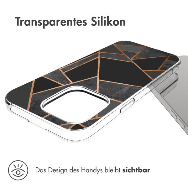 imoshion Design Hülle für das iPhone 14 Pro Max - Black Graphic