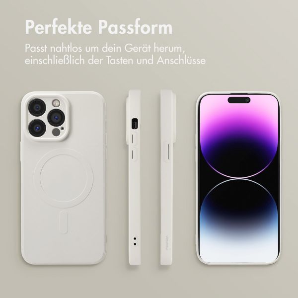 imoshion Color Back Cover mit MagSafe für das Apple iPhone 14 Pro Max - Beige