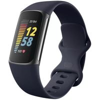imoshion Silikonband für das  Fitbit Charge 5 / 6 - S - Dunkelblau