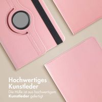imoshion 360° drehbare Klapphülle Samsung Galaxy Tab S10 Plus / Tab S9 FE Plus / Tab S9 Plus - Rosa