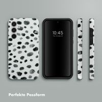 Selencia Vivid Back Cover Samsung Galaxy A55 - Trendy Leopard