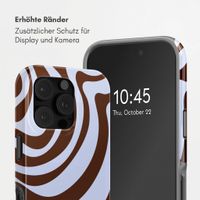Selencia Vivid Rückabdeckung mit MagSafe Apple iPhone 16 Pro - Dream Swirl Chocolate